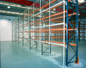 anti-collapse mesh for racking