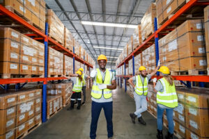 Warehouse racking system in Dubai